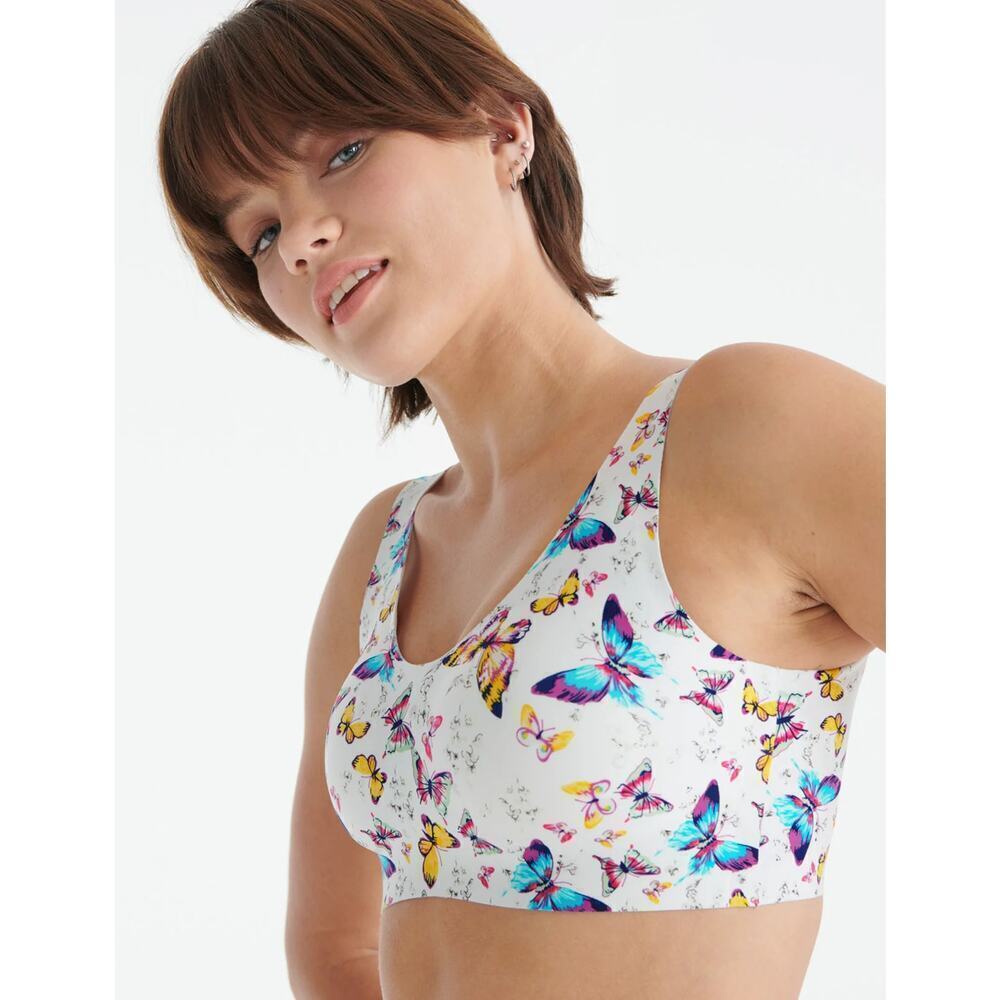 Knix x Betsey Johnson LuxeLift Pullover Bra Flutter By Size XXL NWT